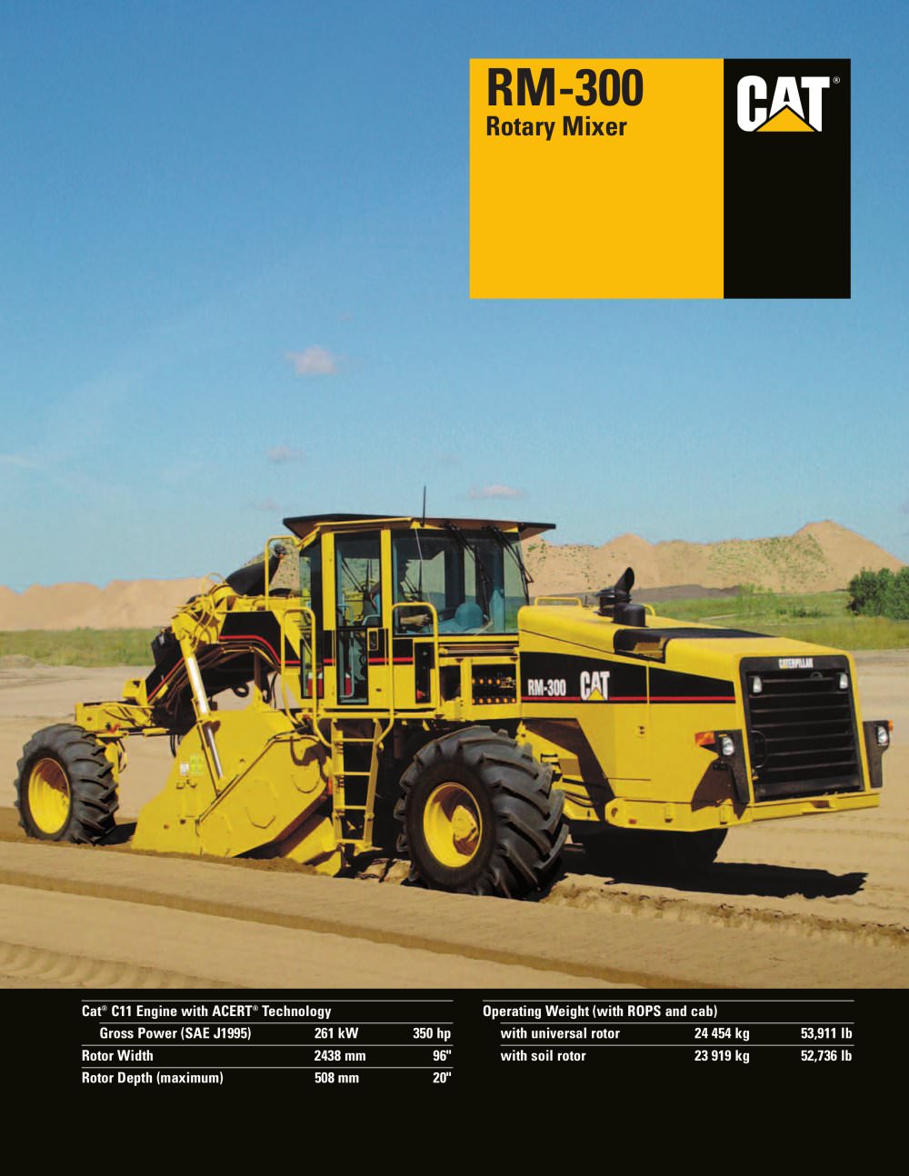Rotary Mixer - Caterpillar Equipment