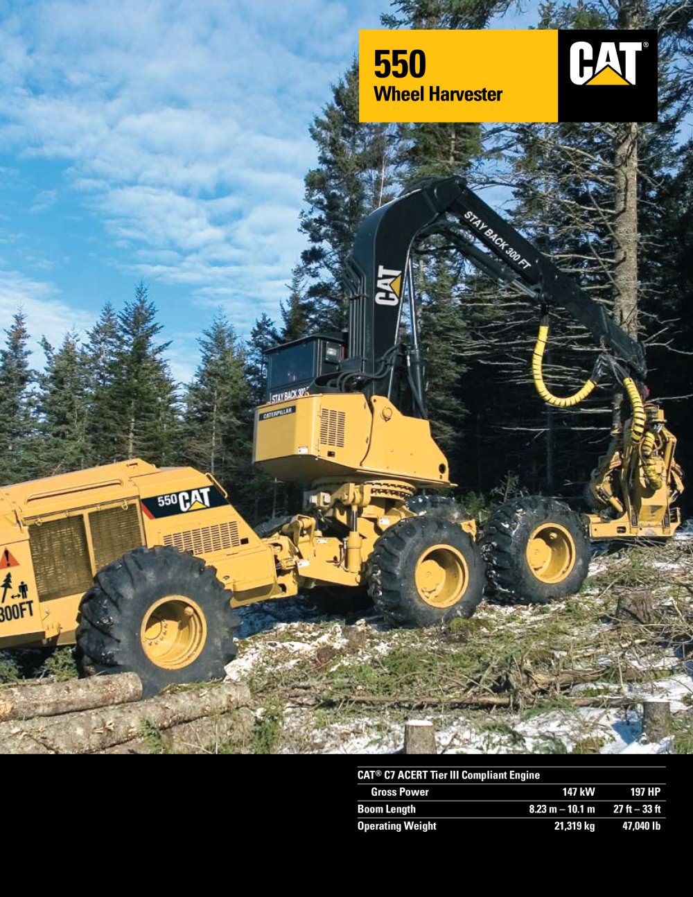 Wheel Harvesters - Caterpillar Equipment