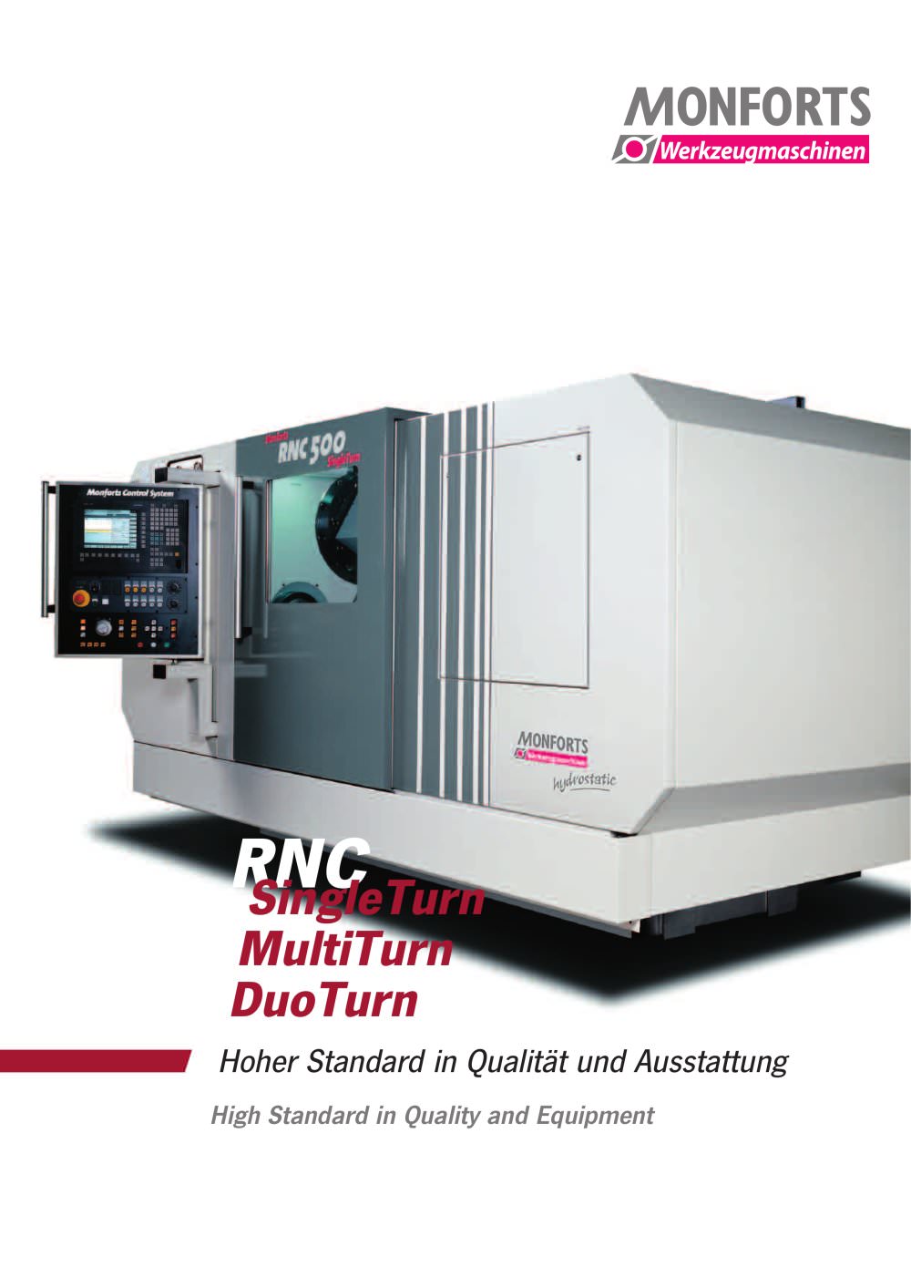 2-axis CNC turning center - MONFORTS