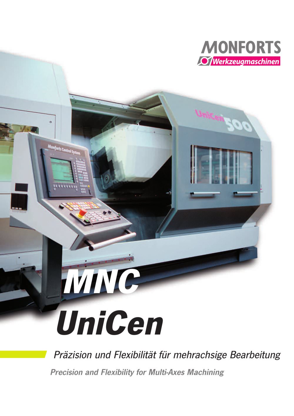 CNC turning-milling-drilling center - MONFORTS