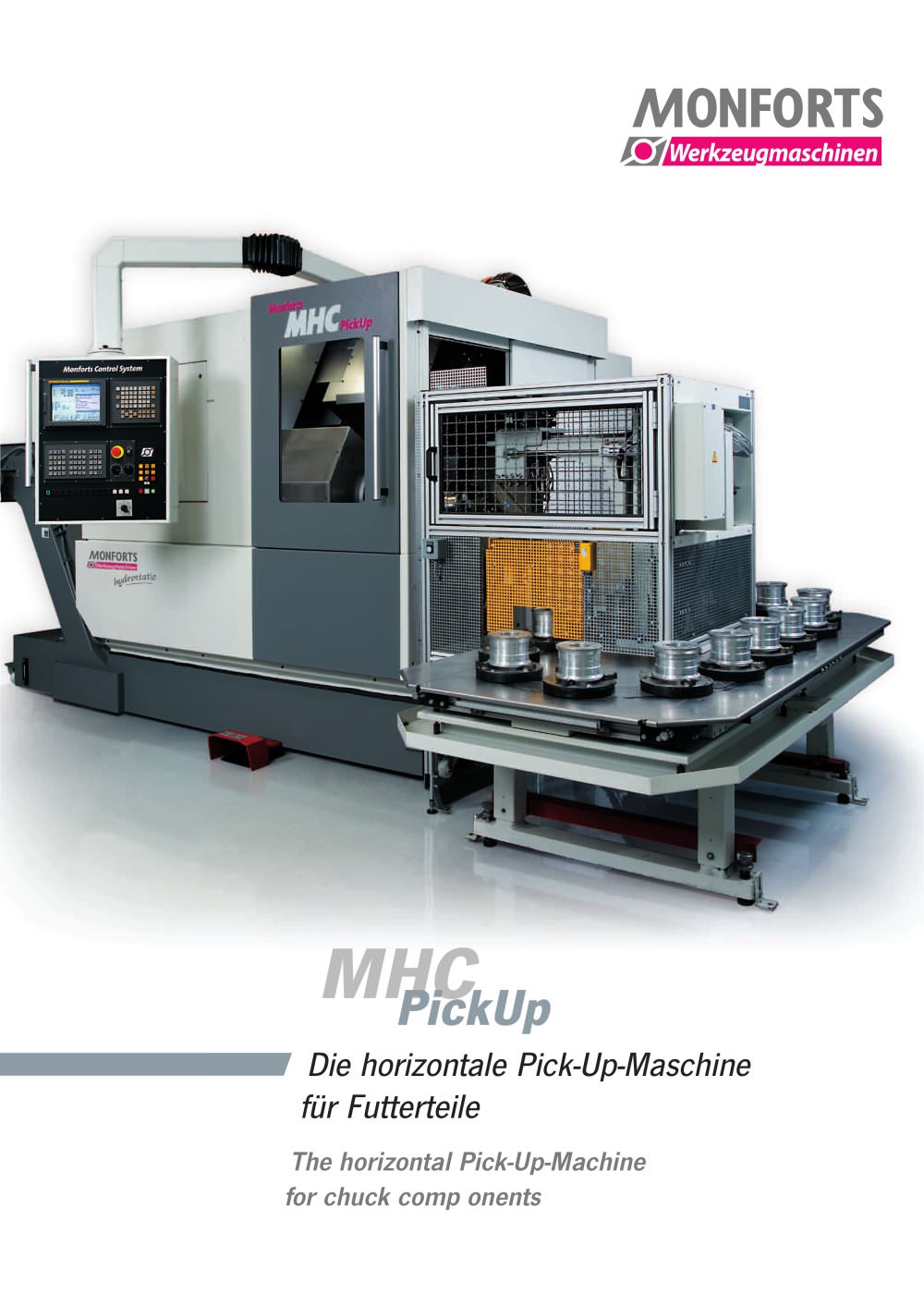 high performance CNC horizontal turning center - Monforts