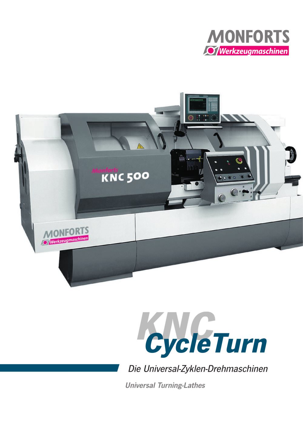 numerical assistance lathe - MONFORTS