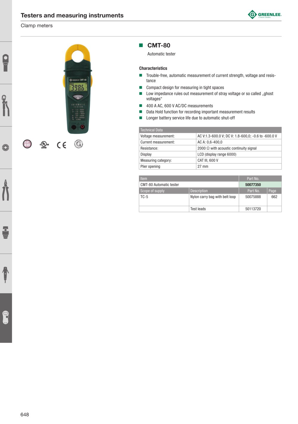 Clamp meters - Klauke