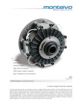 clutch for web tension control 