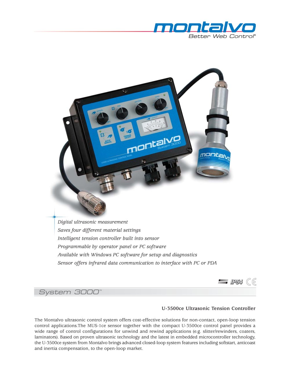 ultrasonic tension controller - MONTALVO