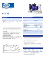 11 kVA diesel power generator set 
