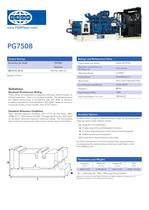 750 kVA Gas generator set 