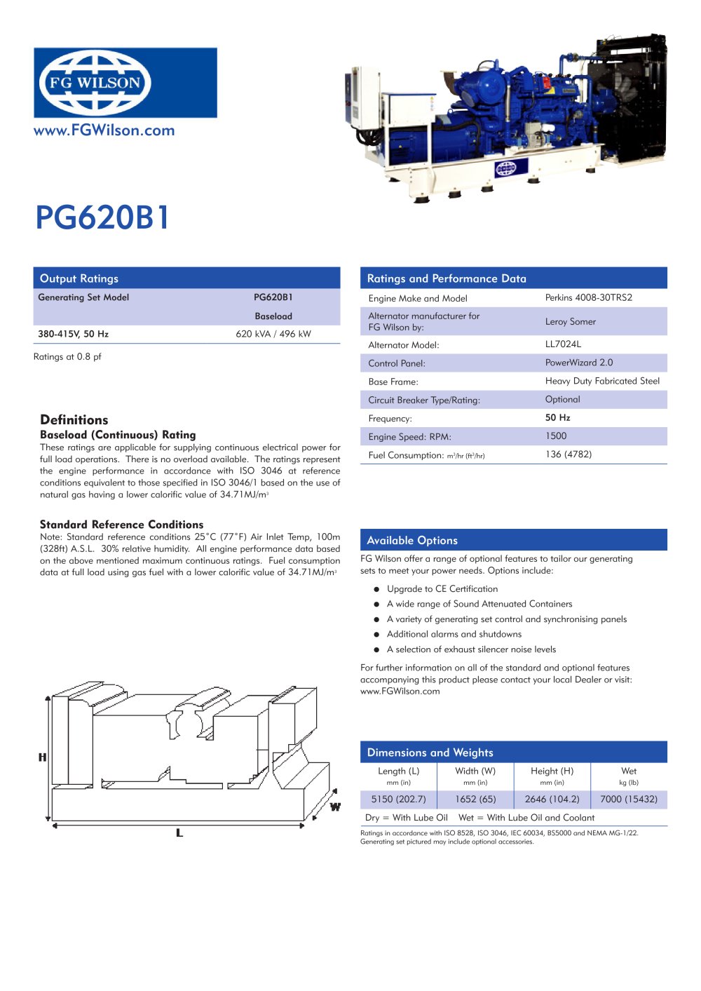 PG620B1 - FG WILSON