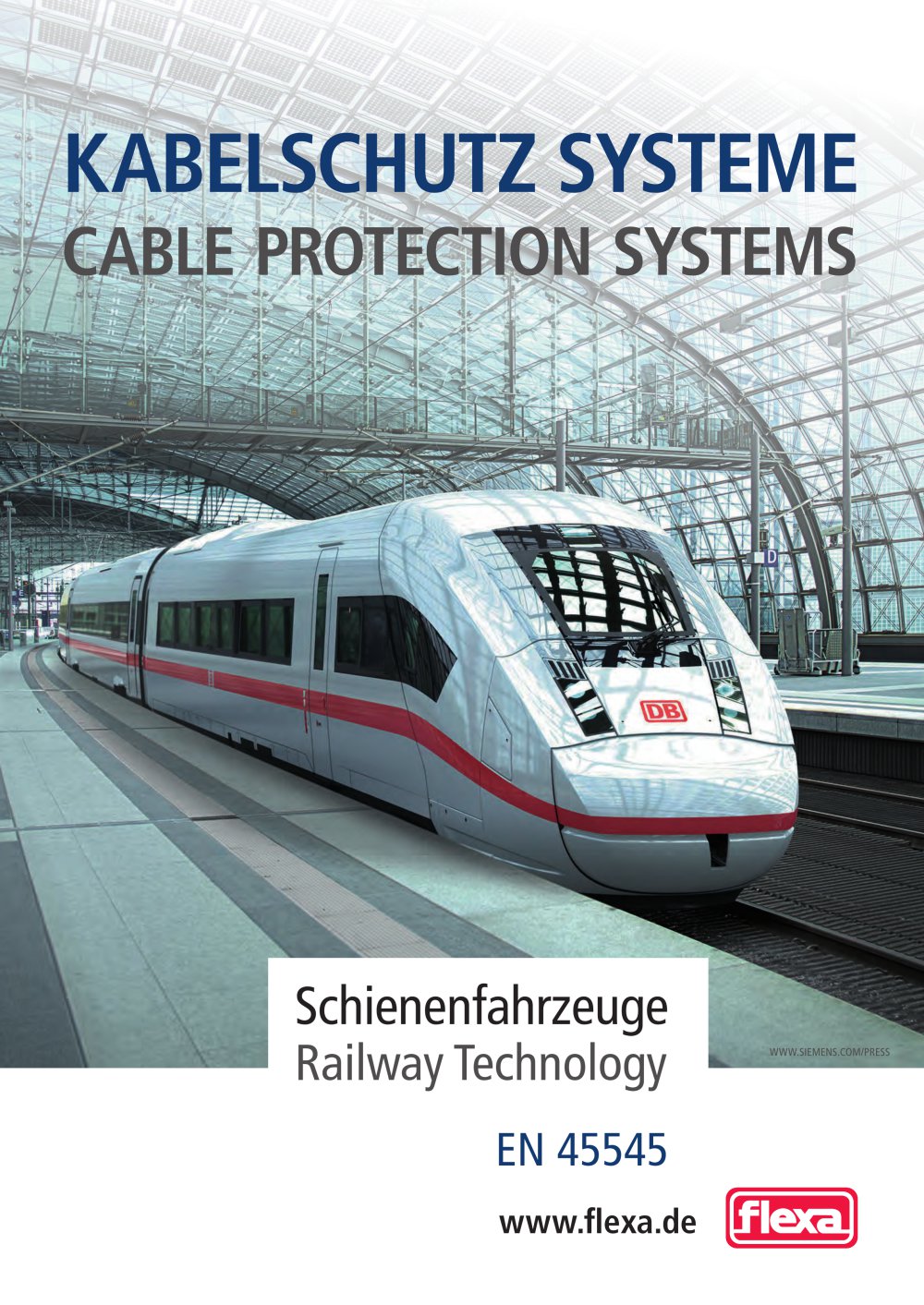 Protective conduit systems for Railways - flexa