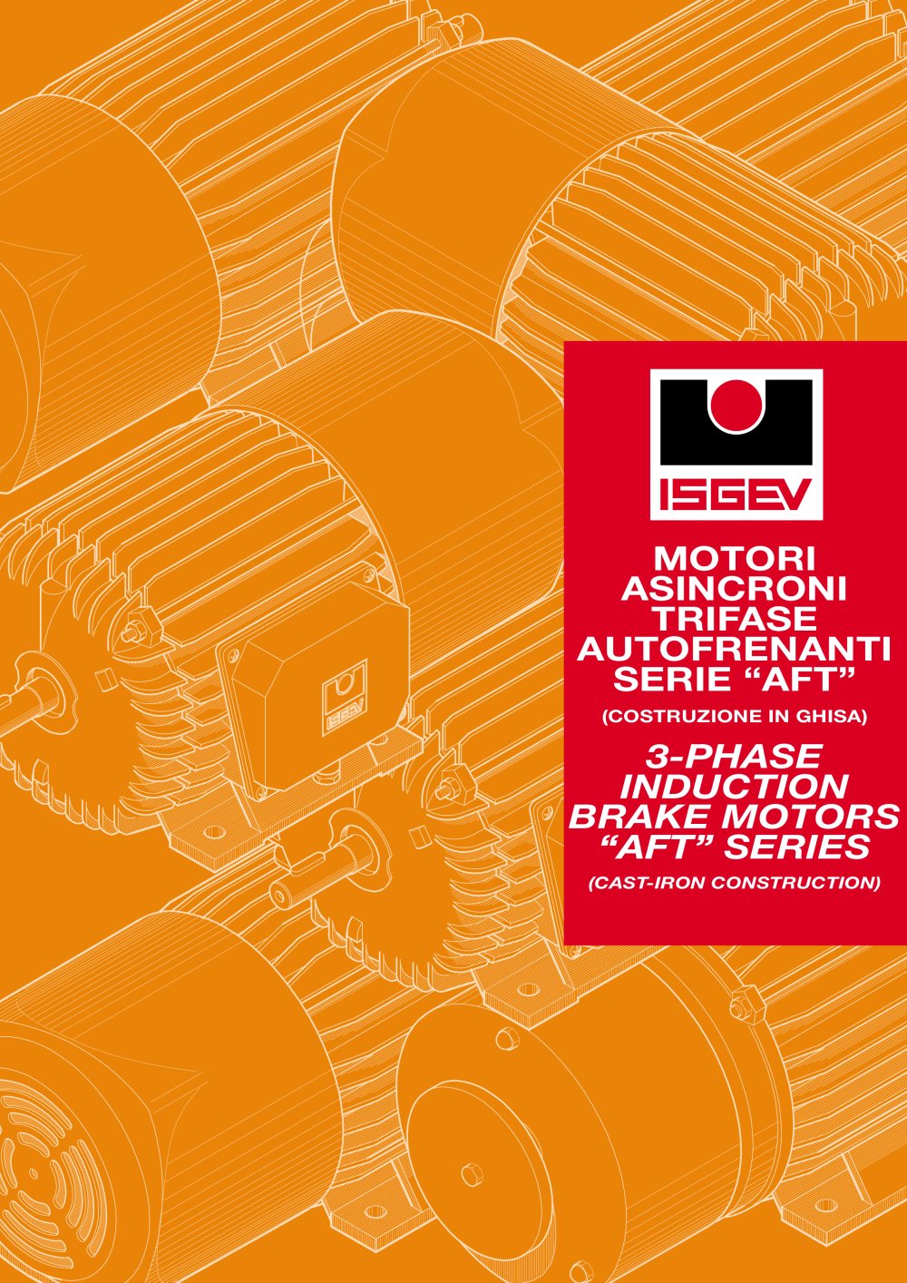 3 phase induction brake motors - ISGEV