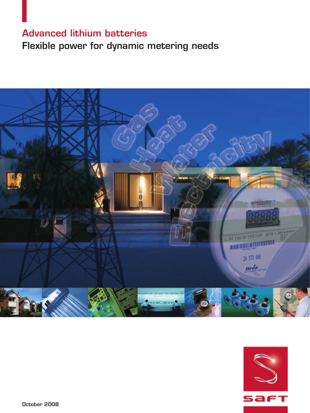 Advanced Lithium batteries : Flexible power for dynamic metering needs - SAFT