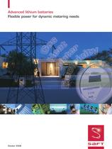 Advanced Lithium batteries : Flexible power for dynamic metering needs