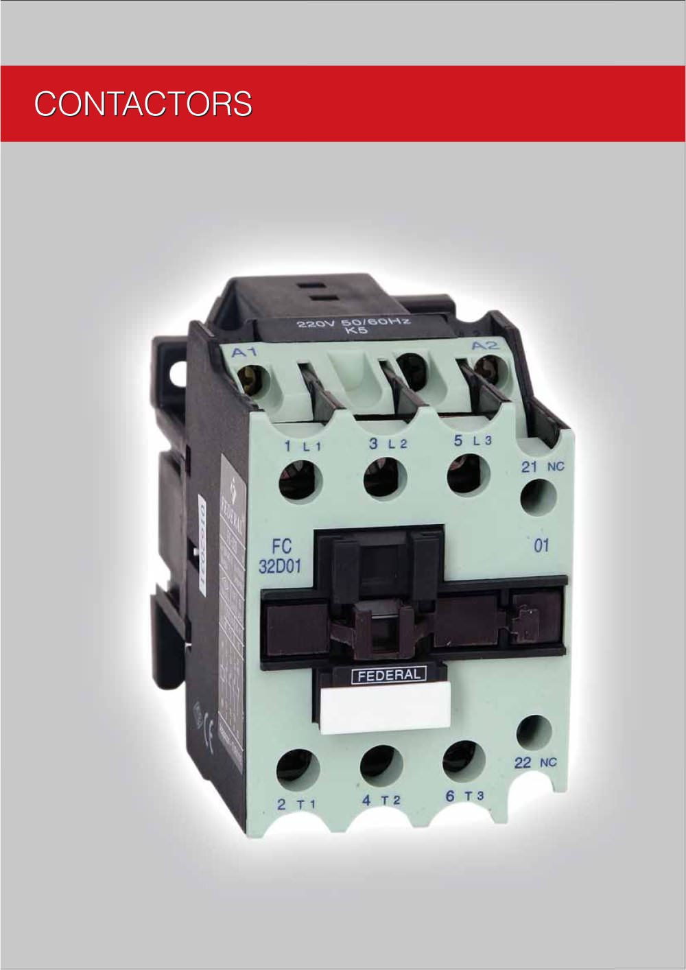 Contactors - Federal Elektrik