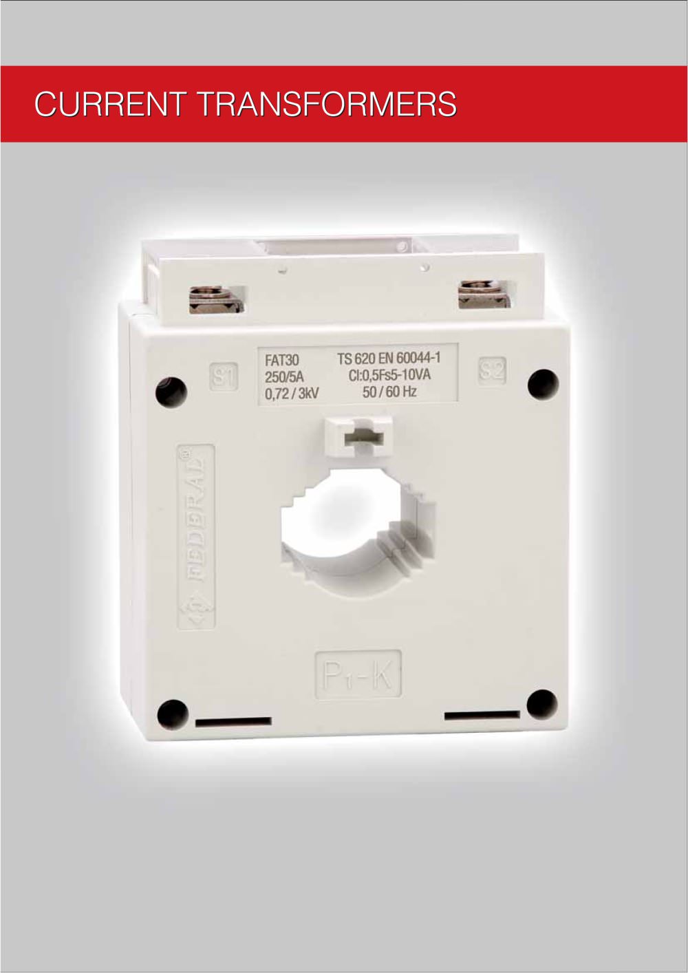 Current transformers - Federal Elektrik