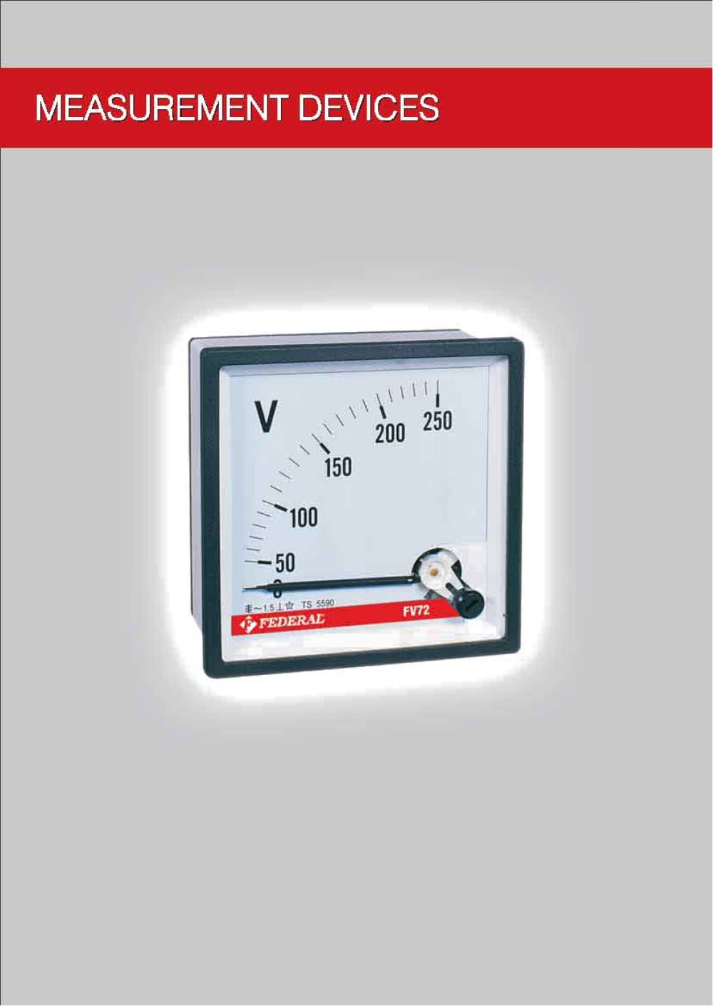Measurement Devices - Federal Elektrik