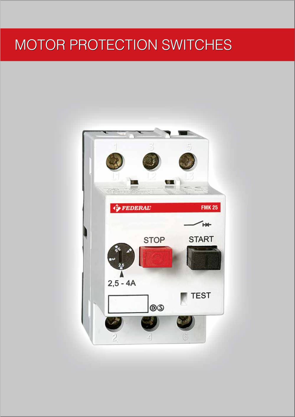 Motor protection switches - Federal Elektrik