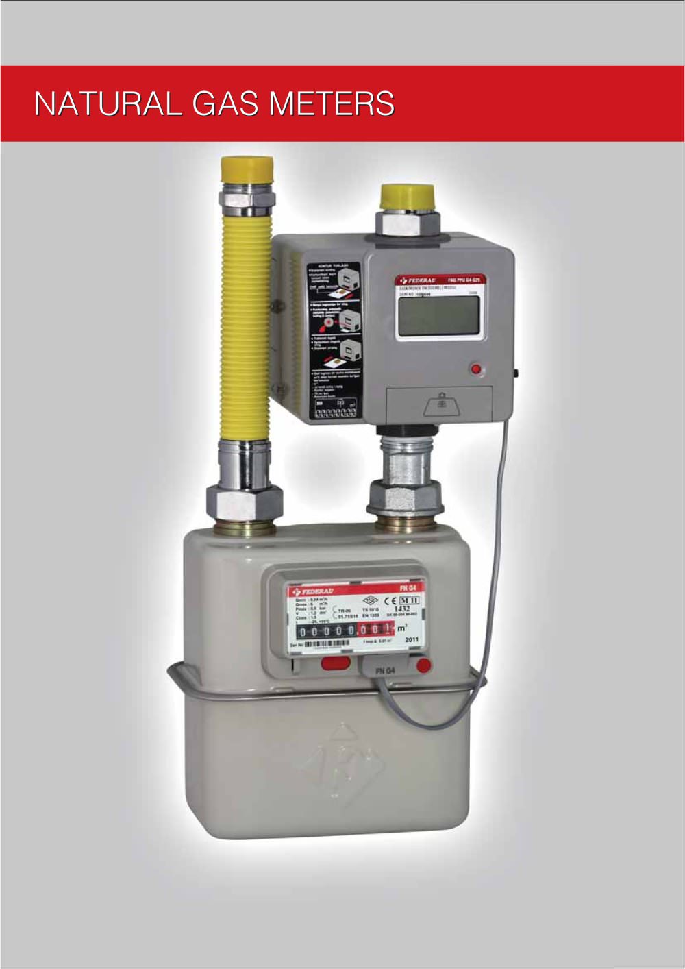 Natural gas meters - Federal Elektrik