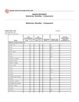 UL Certifications Sealed Lead Acid Rechargeable Batteries