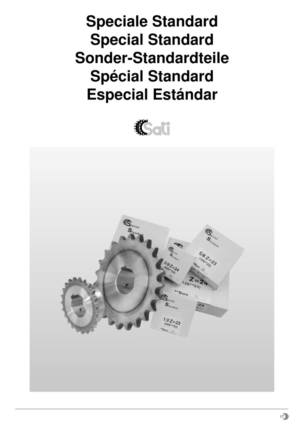 Chain Wheels standard Special - SATI
