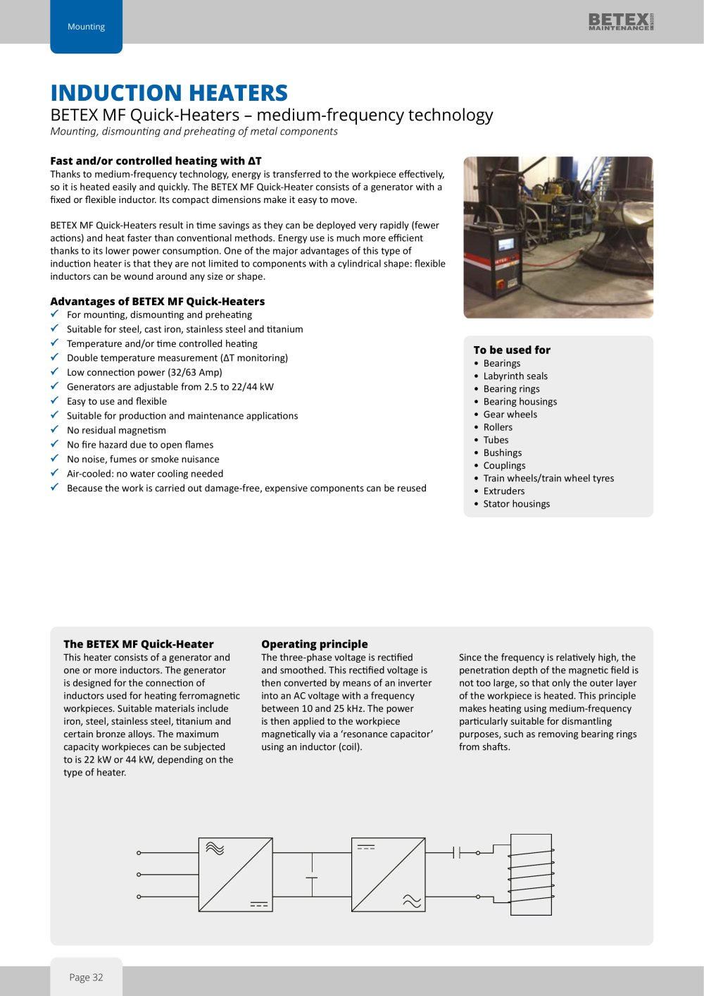 Induction heater - BEGA