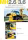 Midi Wheeled Excavators > MH2.6 Tier 3A - New Holland