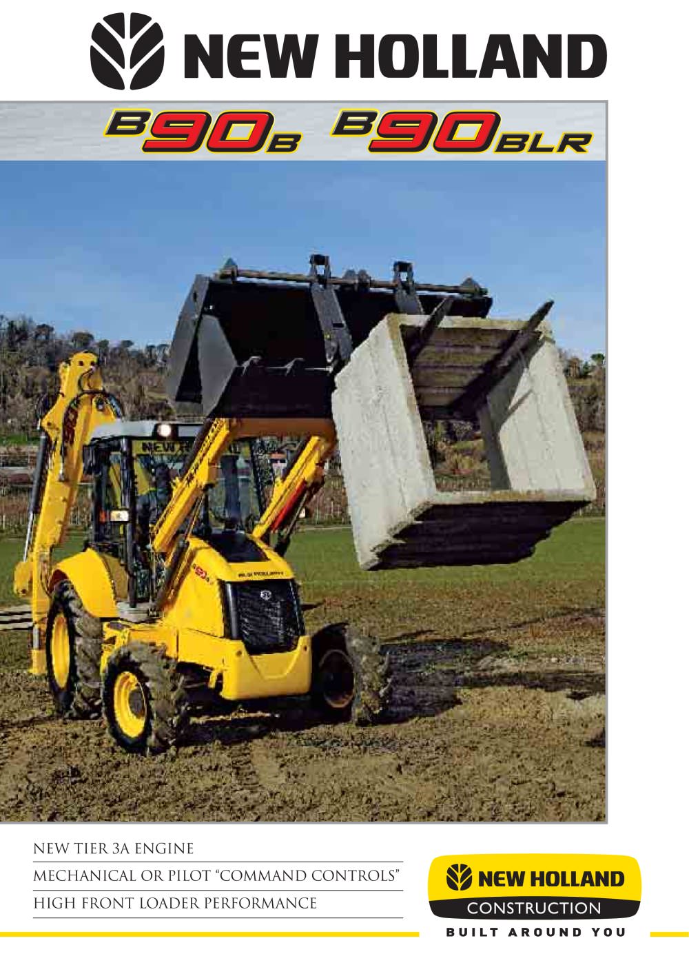 Backhoe Loaders > B90B/B90BLR - New Holland