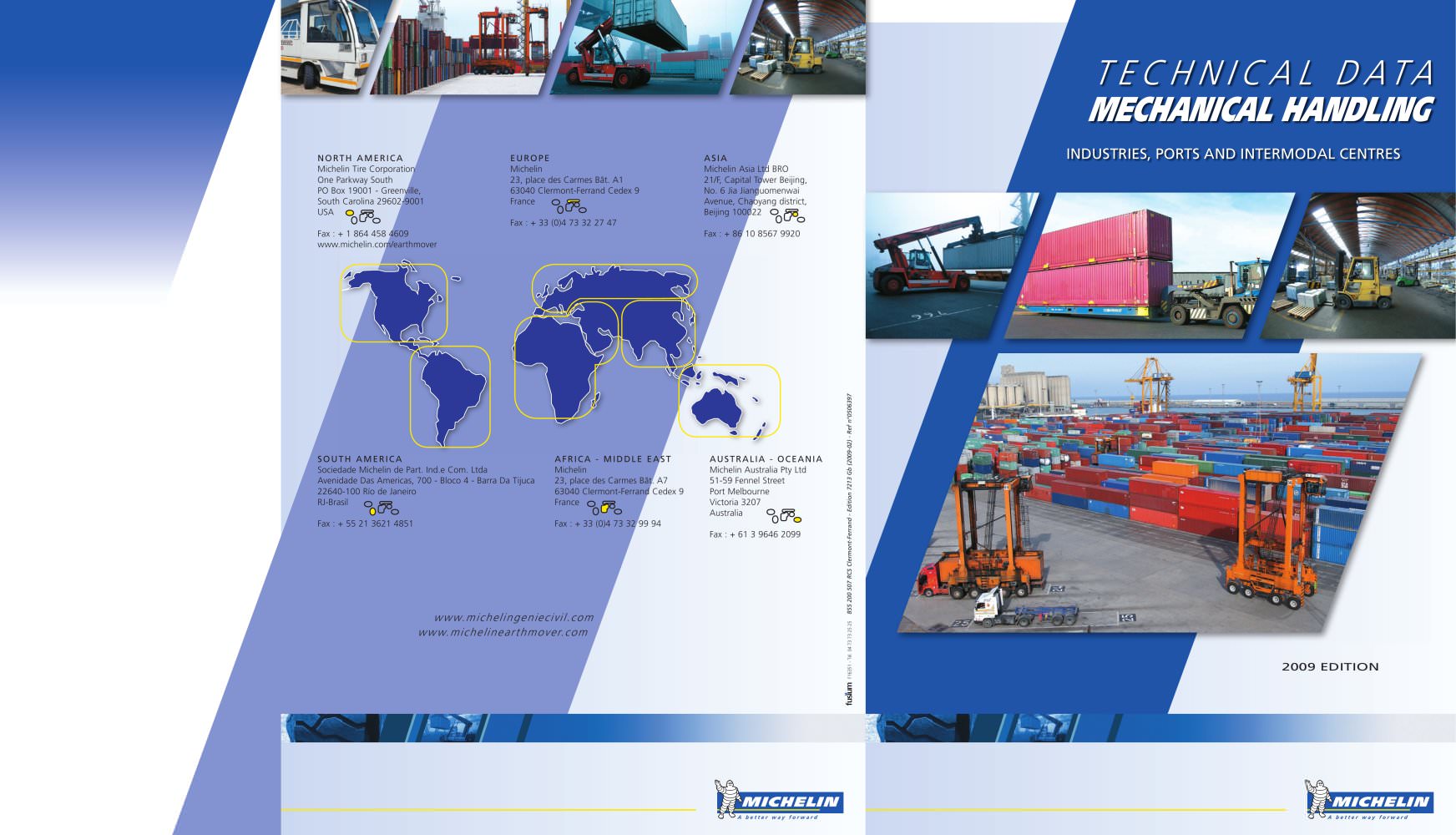 Technical databook - Mechanical handler - Michelin