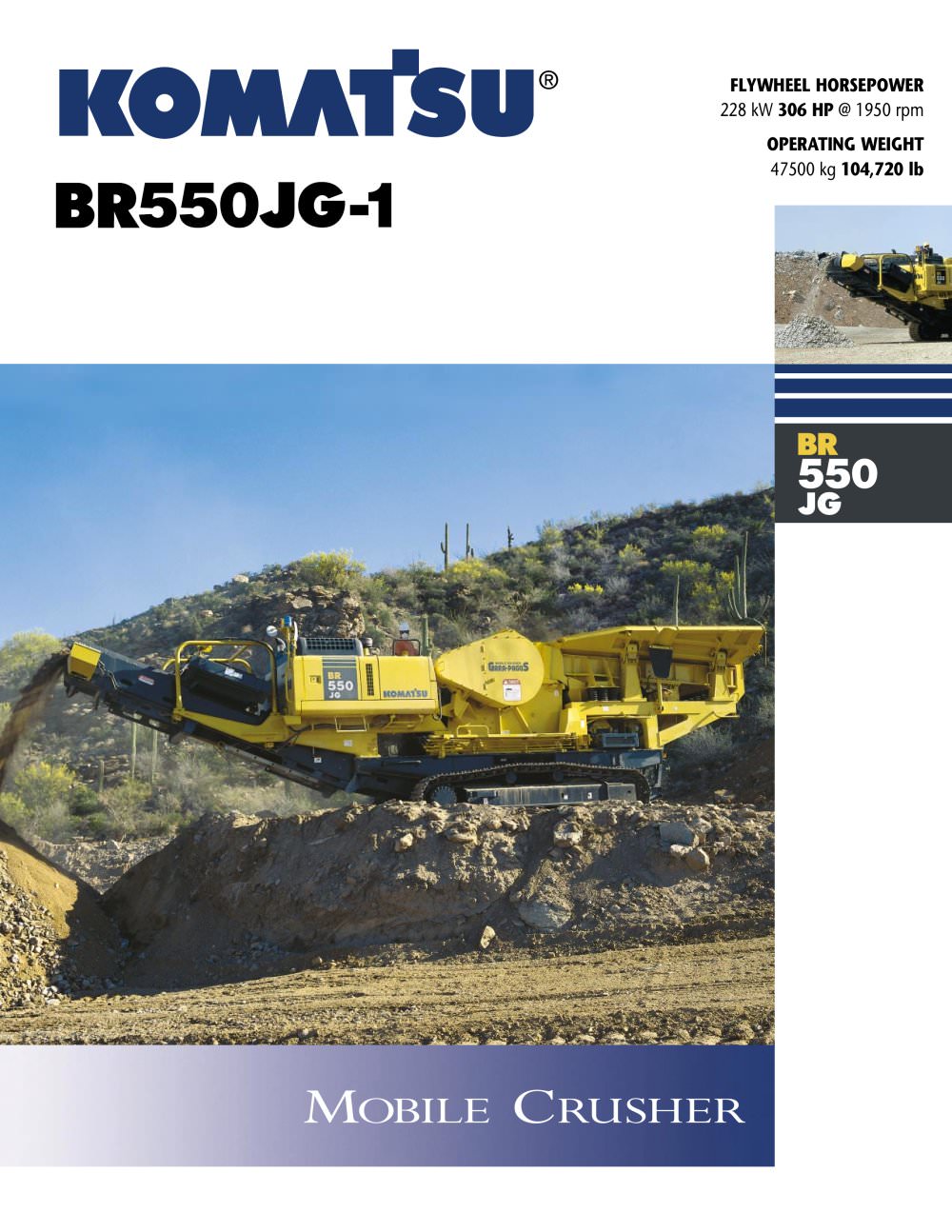 BR550JG-1 - Komatsu Construction and Mining Equipment