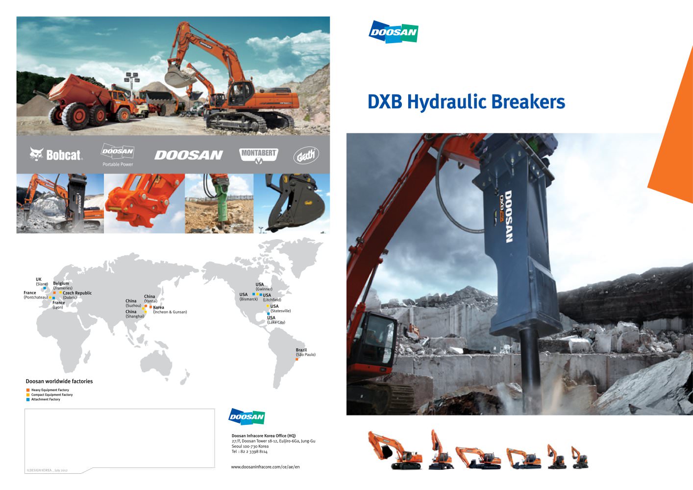 DXB Hydraulic Breakers - 1 / 4 Pages