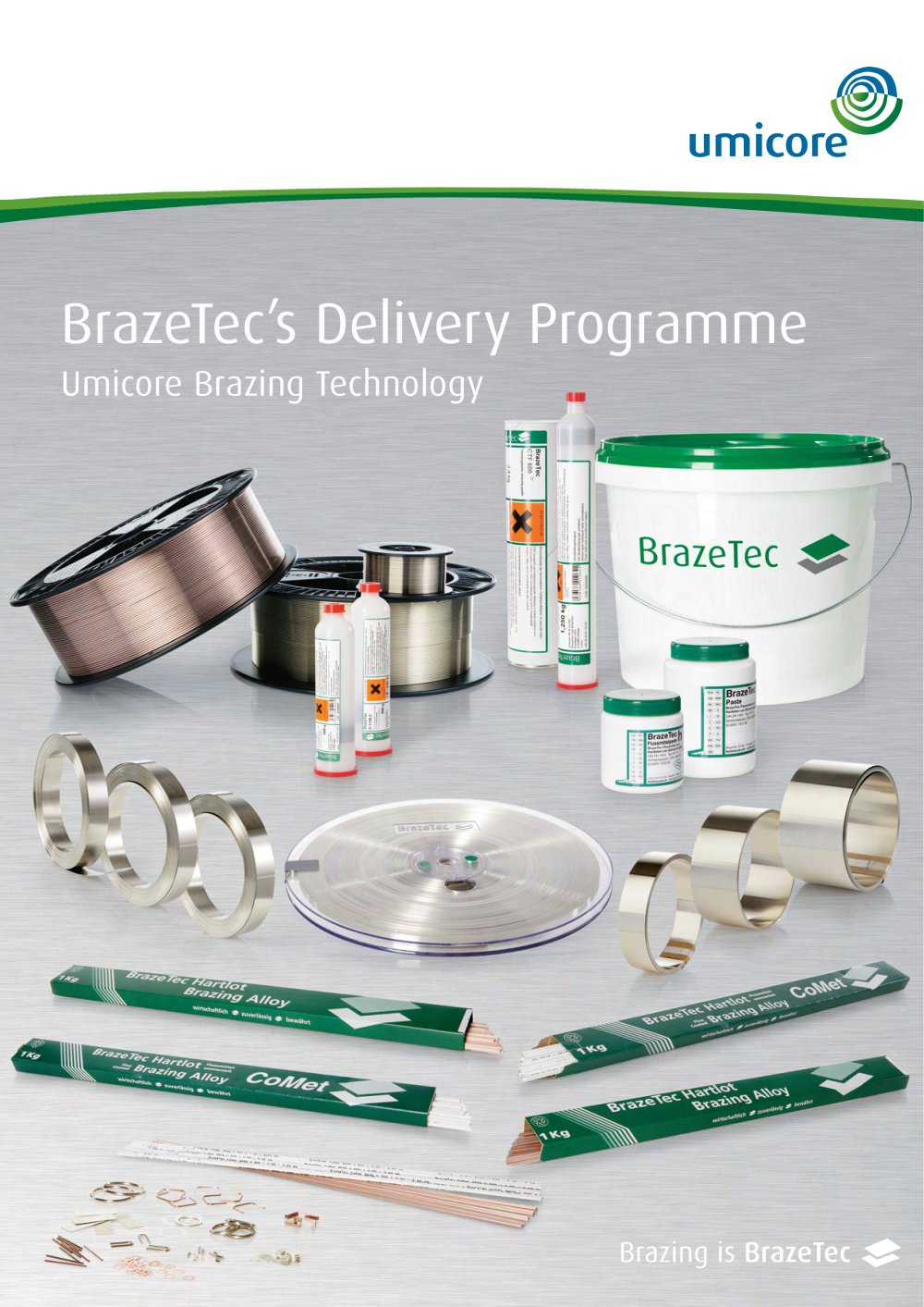 Brazing alloys product range - Italbras