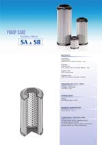 SA-SB - PUMP CARE - suction filters