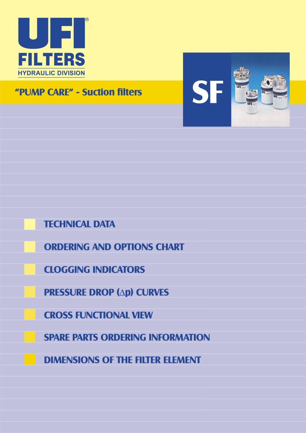 UFI HYDRAULIC - 5722, 80711