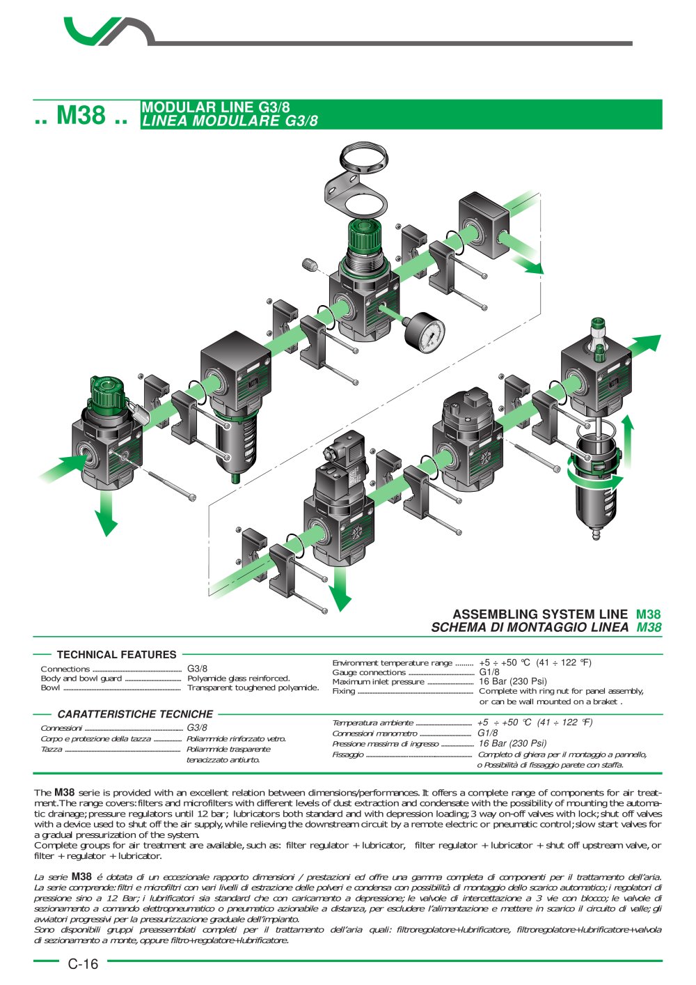 Modular line M38 - VESTA