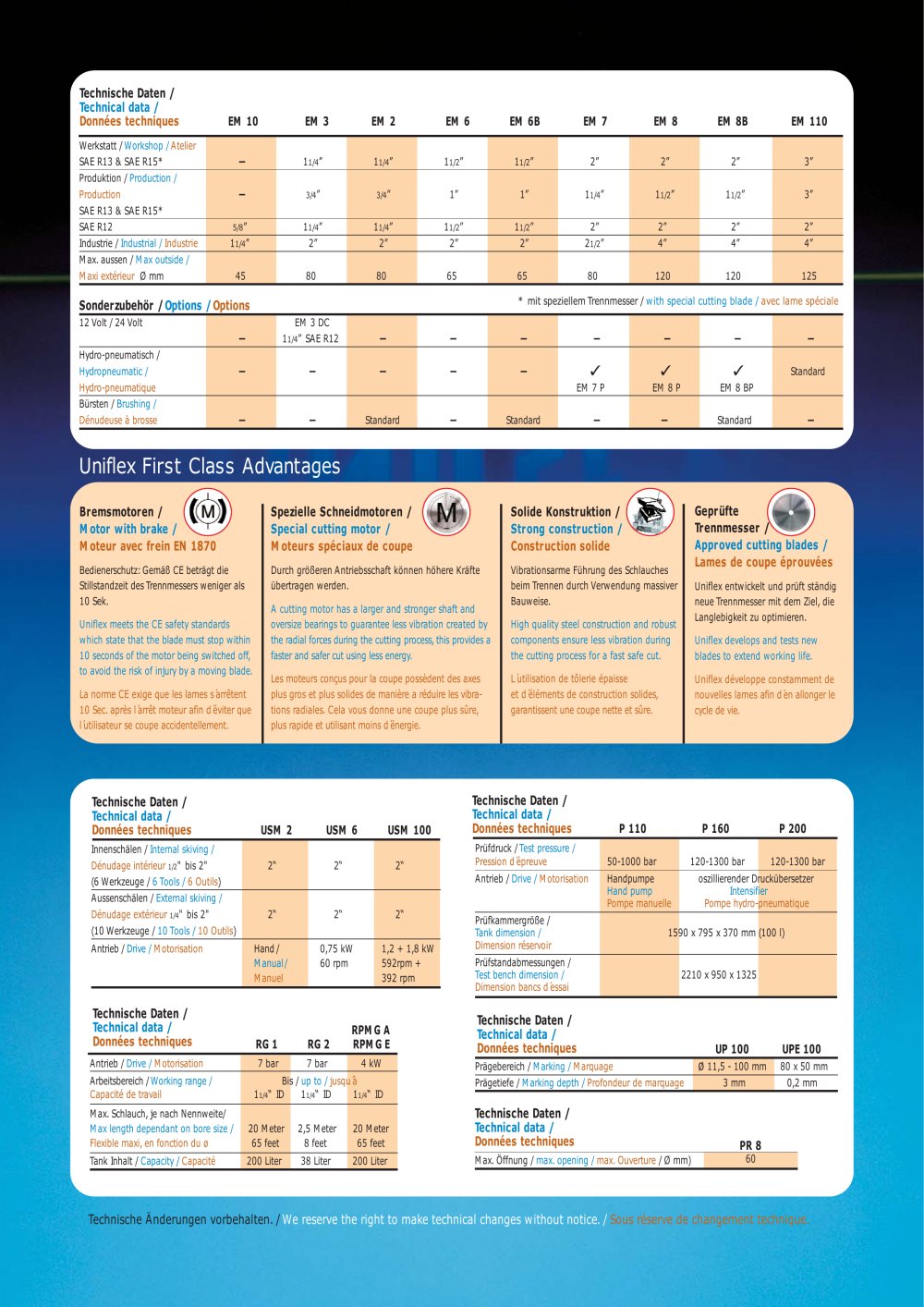 Product Overview - UNIFLEX