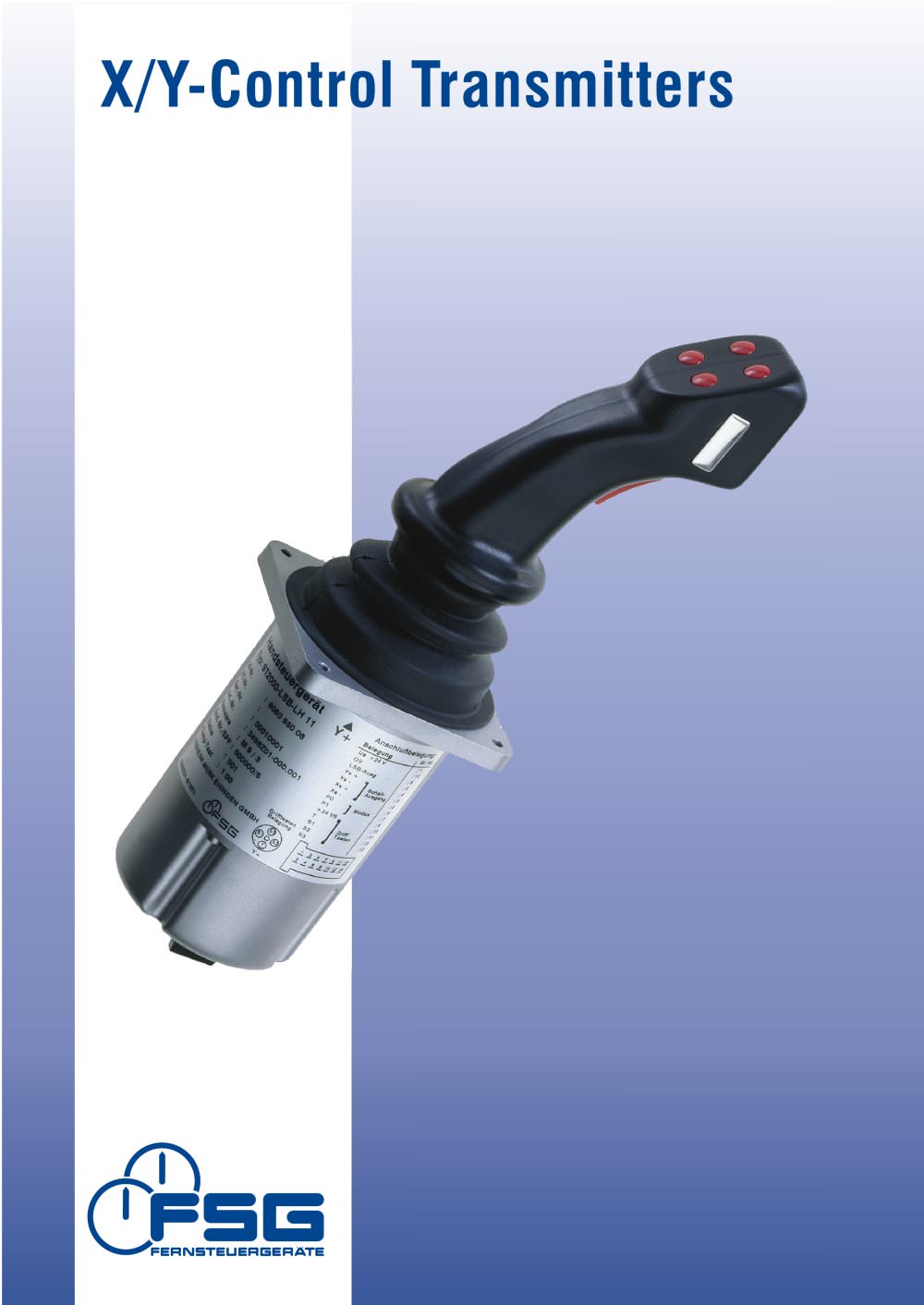 X/Y- Control Transmitter - Fernsteuerger&auml;te