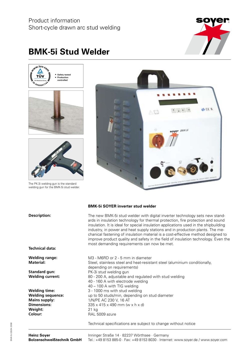 BMK-5i - Soyer