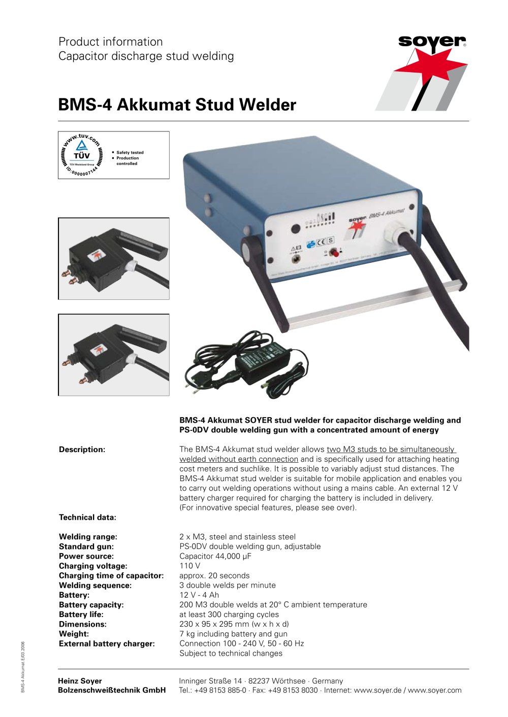 BMS-4 Akkumat - Soyer