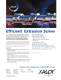 Efficient™ Extrusion Screw