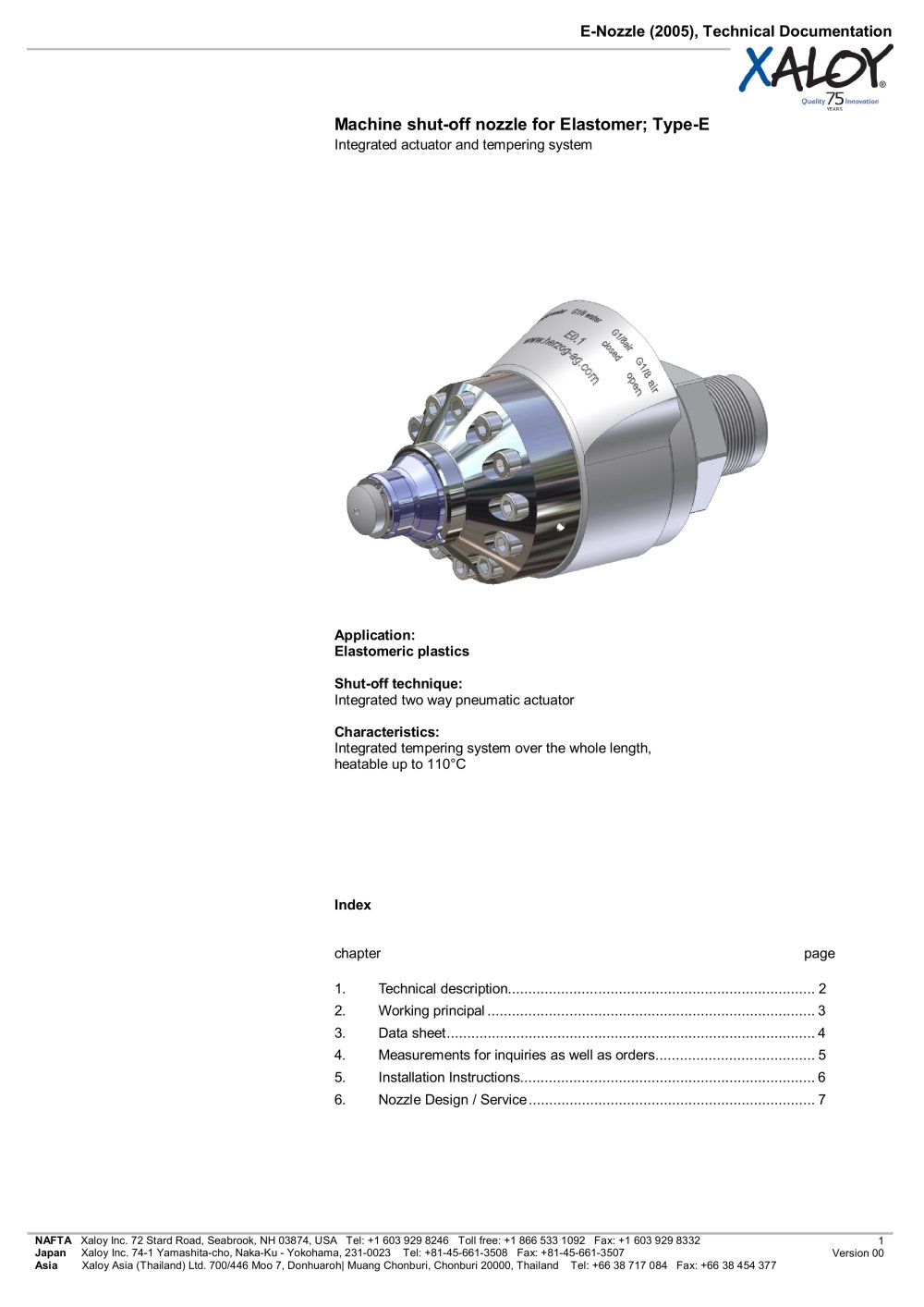 Elastomer Nozzle - Xaloy