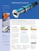 Xaloy bimetallic barrels for extrusion and injection molding