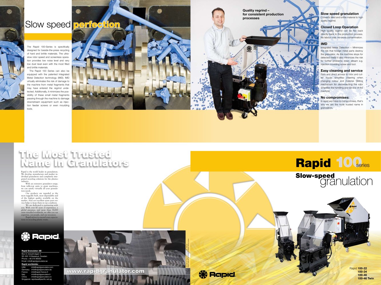 Rapid 100 Series - Rapid Granulator