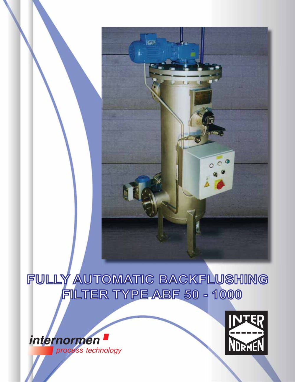 Automatic Backflushing Filter Type ABF 50 - 1000 - Lynch Fluid Controls Inc.