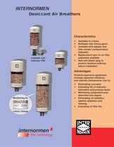 Breather filters for hydraulic- and lubrication systems