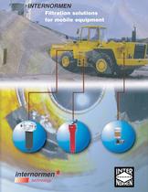 Filtration solutions for mobile equipment