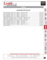 Subplates with Relief - Section 5