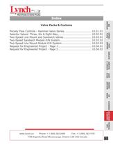Valve Packs & Customs - Section 10