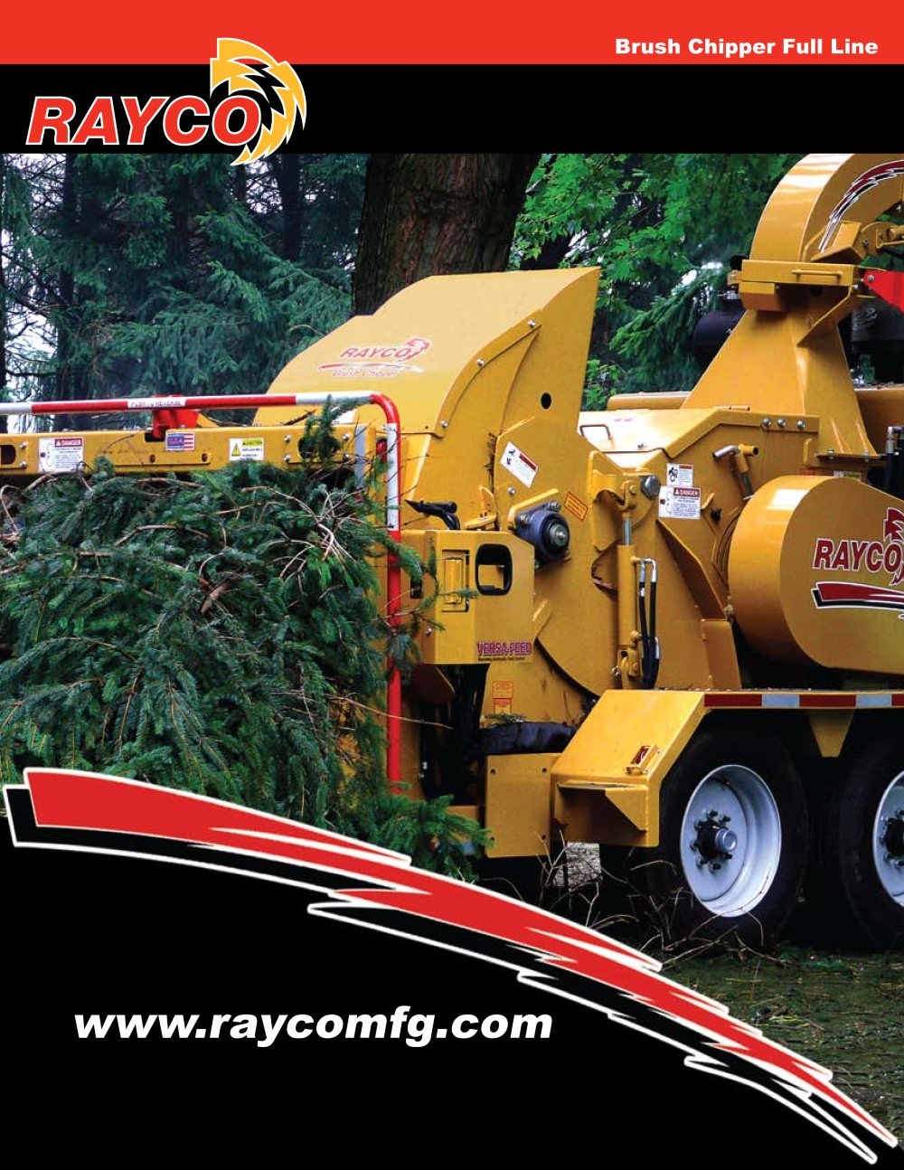 Full Brush Chipper Line Catalog - RAYCO