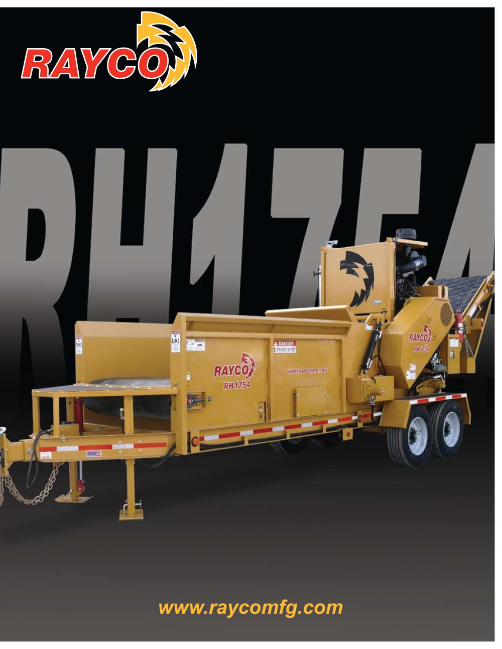 Horizontal Grinder RH1754 - RAYCO