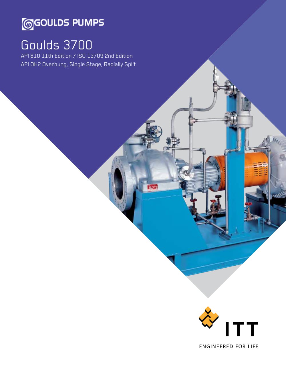 Goulds 3700 Single-Stage, Overhung (API OH-2) Process Pump - Goulds Pumps