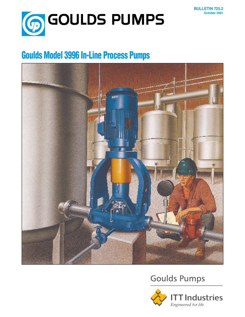 Goulds Model 3996 In-Line Process Pumps - Goulds Pumps